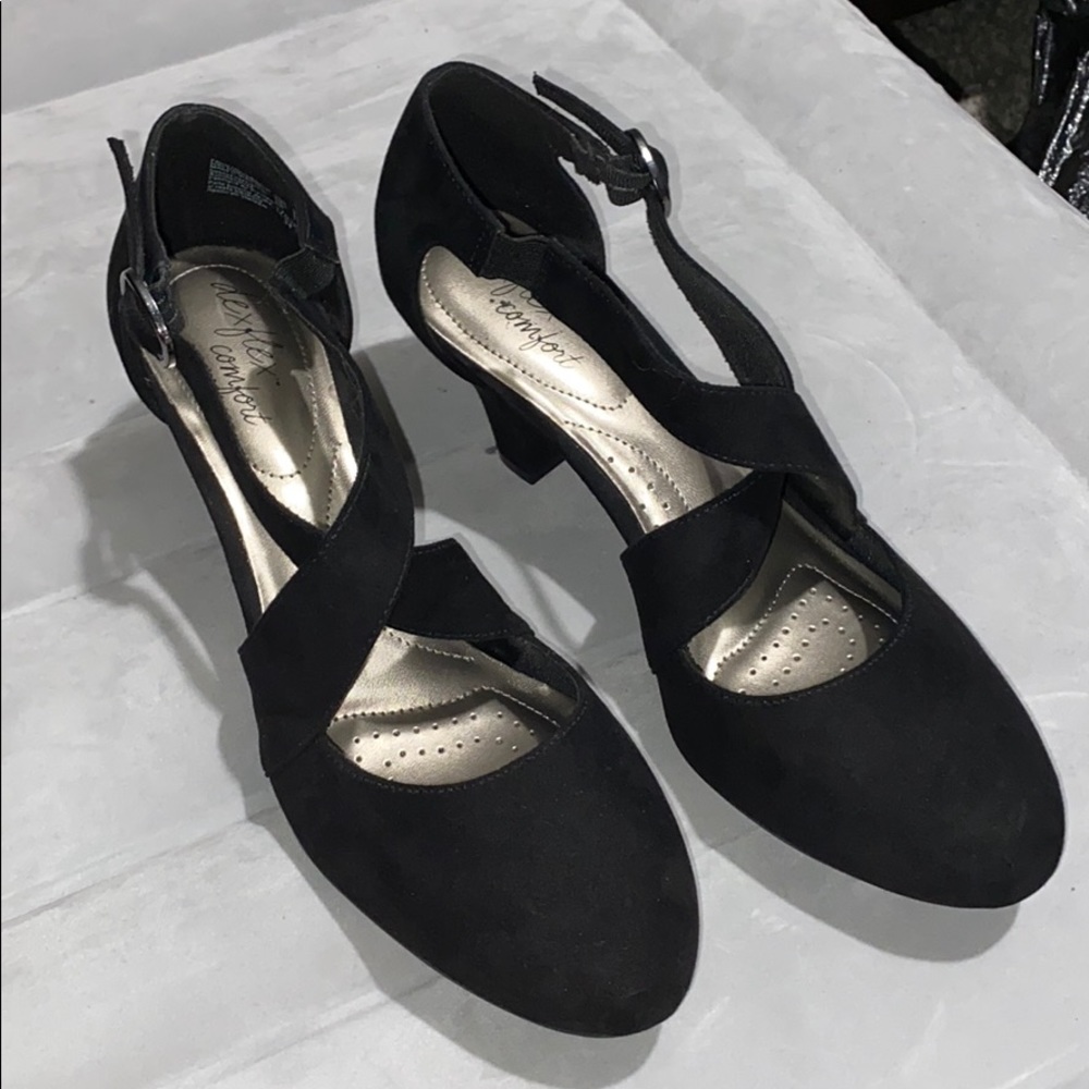 Black heels
